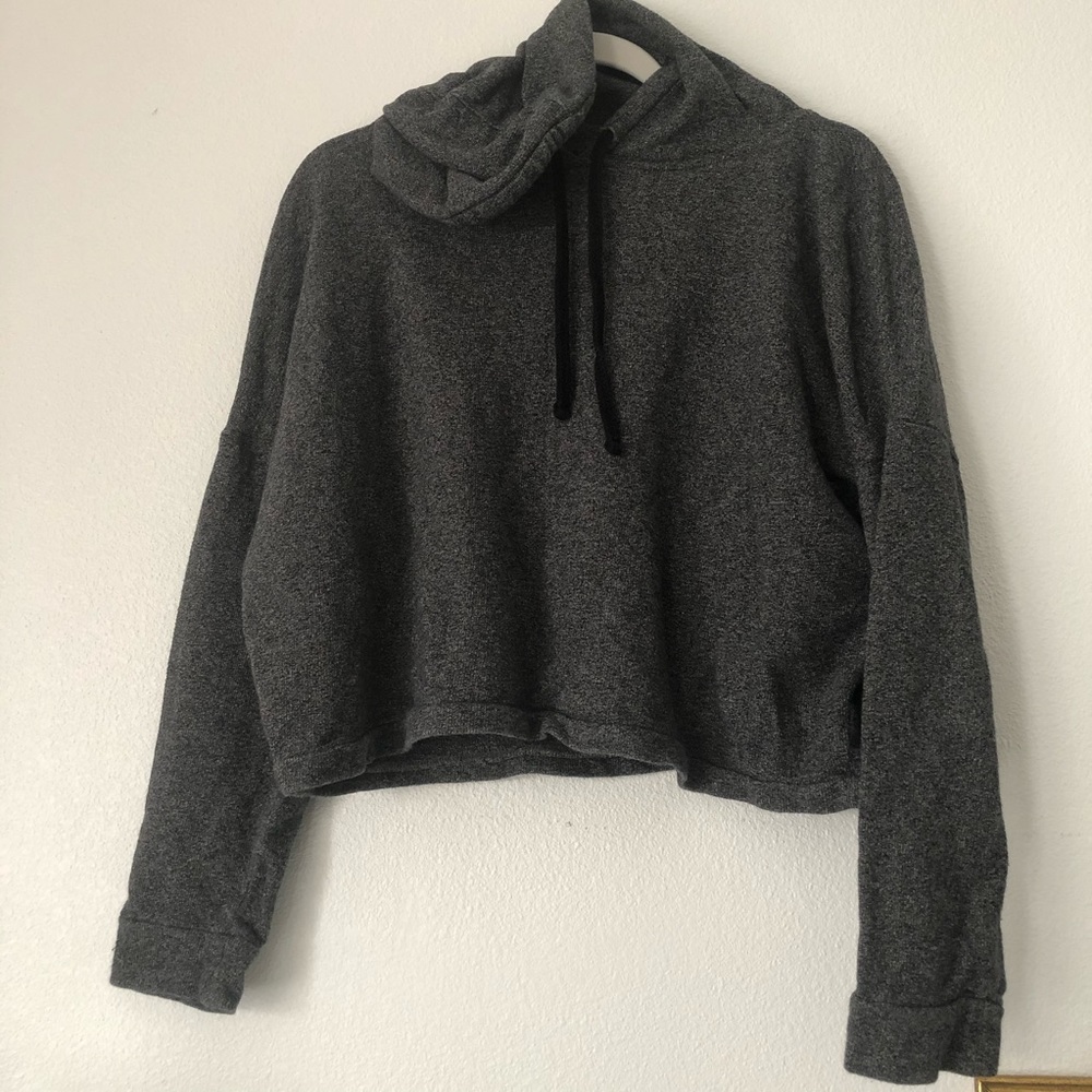 Madewell cropped hoodie